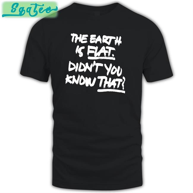 Min Yoongi The Earth Is Flat Didn't You Know That Classic Unisex Tees