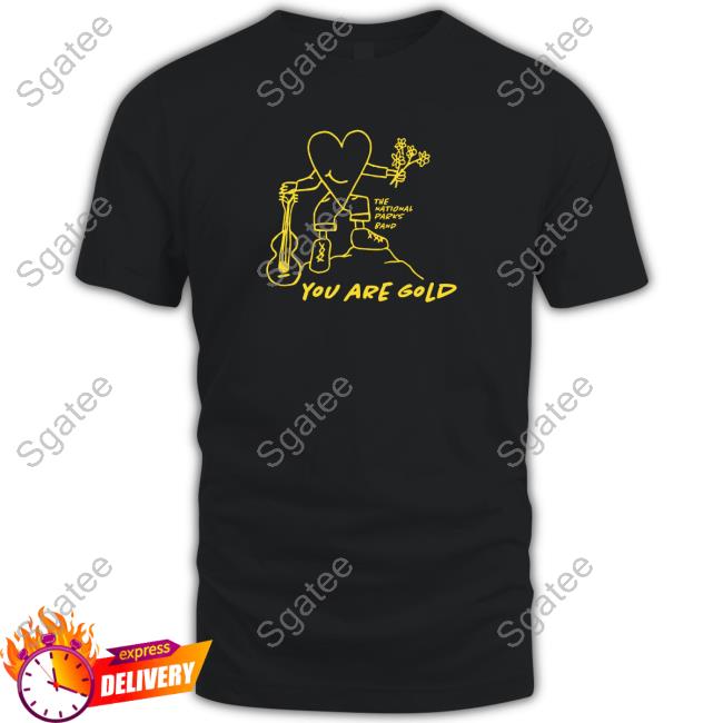 Official The National Parks Store Merch The National Parks Band You Are Gold Tee