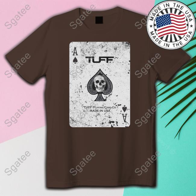 Official Ace Tuff Playing Card Co. Made In Usa Hooded Sweatshirt