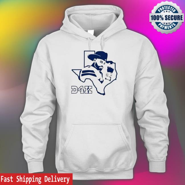 Official Dak Prescott D4k Dak Prescott Dallas Cowboys Texas Tee