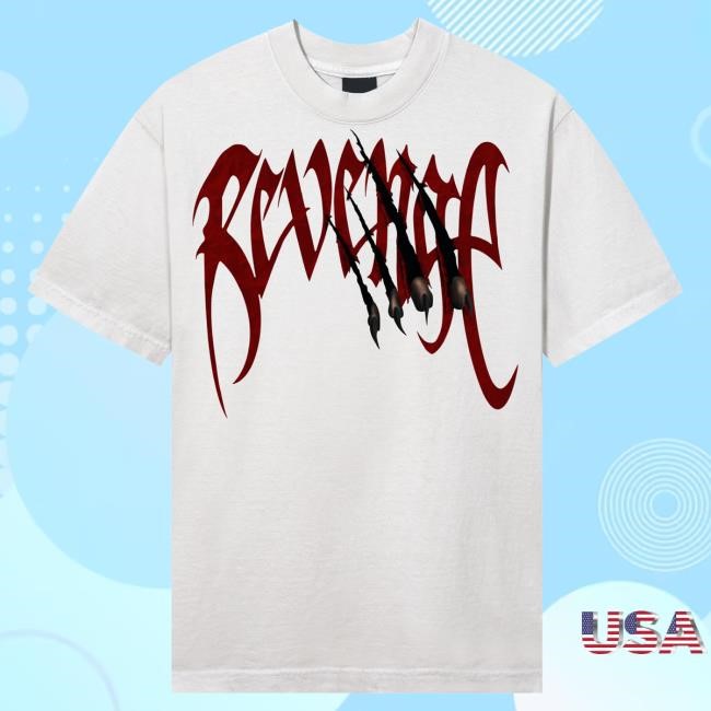 Official City Morgue Merch Revenge X City Morgue Arch Logo Claw Attractive Shirt Cement/Red City Morgue Clothing