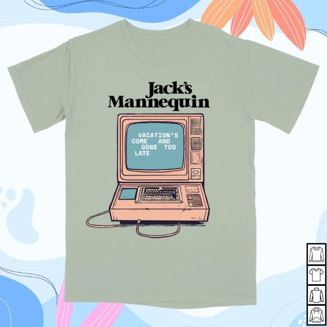 Andrew Mcmahon Vacation Computer Tees Jack´s Mannequin