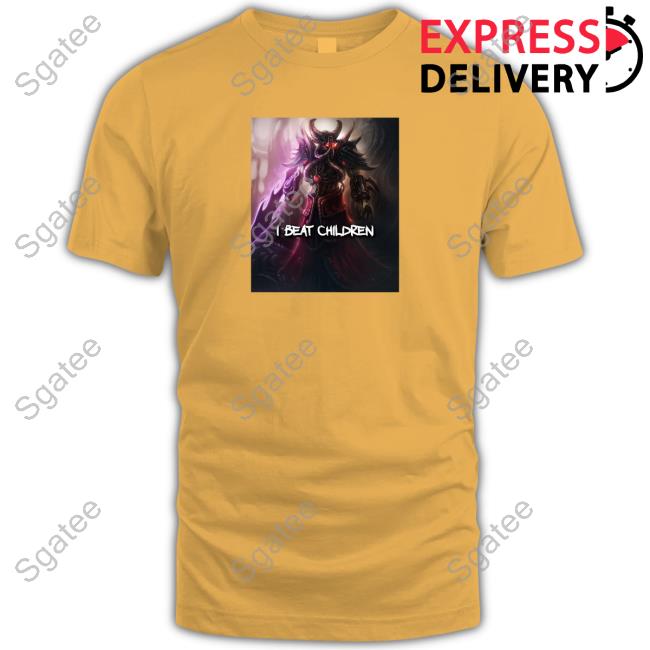 League Of Legends Harbinger Kassadin I Beat Children Tee