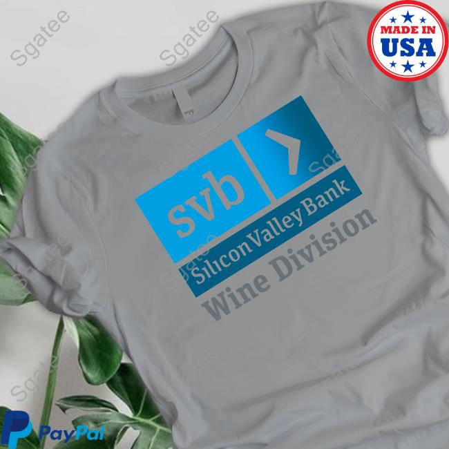 SVB Silicon Valley Bank Wine Division Shirt