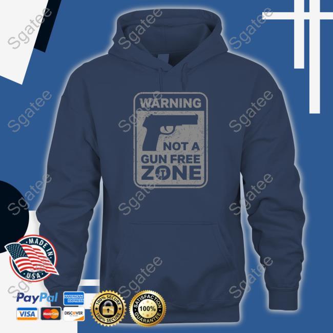 Warning Not A Gun Free Zone T-Shirt