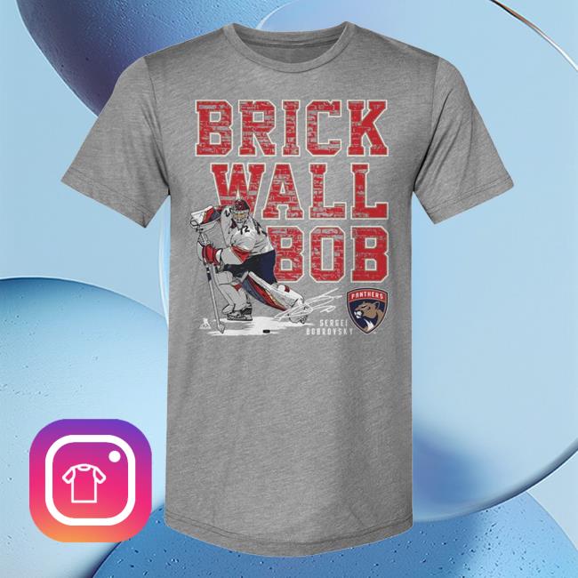 FLA Team Shop Florida Panthers Brick Wall Bob New Shirt