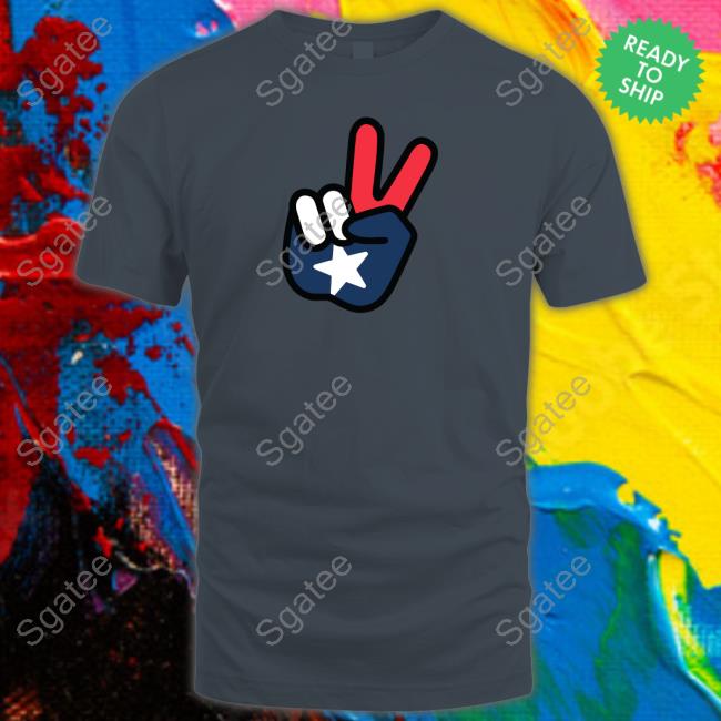 Bullzerk Shop Peace Sign Shirt