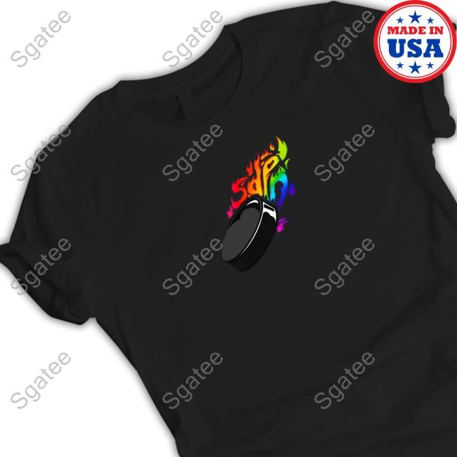 Official Sdpn Shop '24 Pride Merch Rainbow Shirt Jo Dabney