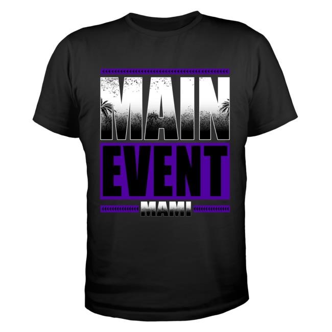 WWE Shop Main Event Mami S/S Tee - Black