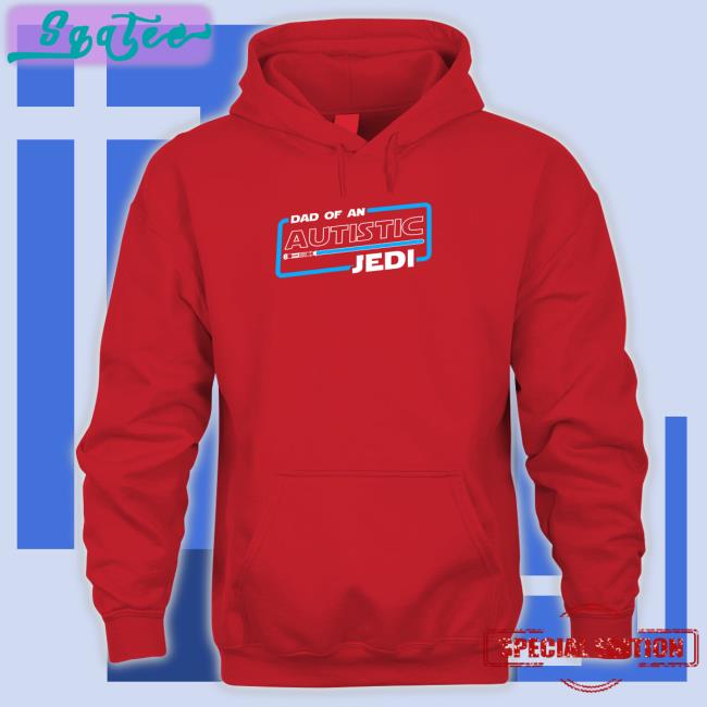 Dad Of An Autistic Jedi Shirt Black
