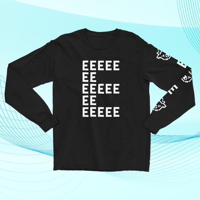 Official Technoblade Merch Store Shop Technoblade E Redux Long Sleeve T Shirt (Black)