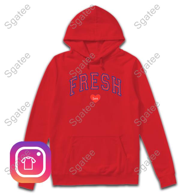 Freshlove Merch Fresh Love Varsity Sweatshirt Freshloveclothing