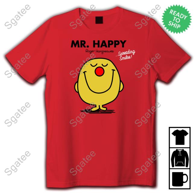 Mr. Happy Shirt Comic ReLief