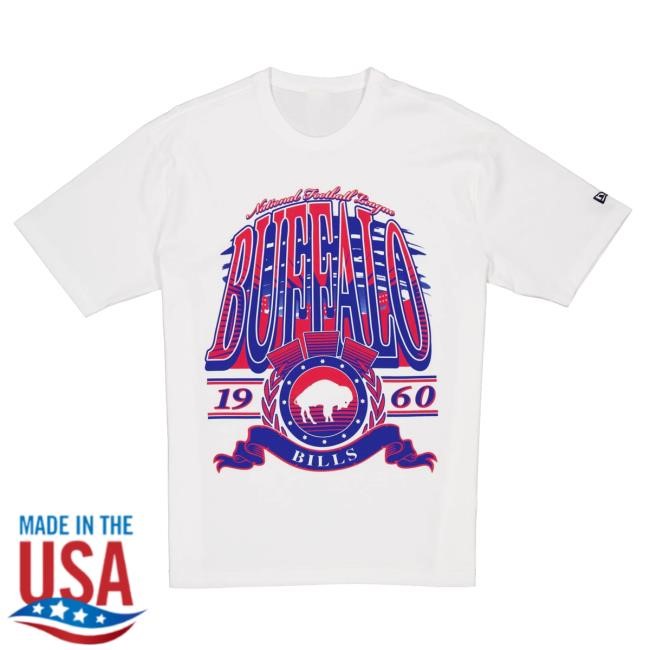 Official New Era Cap Apparel Store Shop Buffalo Bills Sport Classics White Popover Shirt Newera Cap Clothing Merch NeweraCap