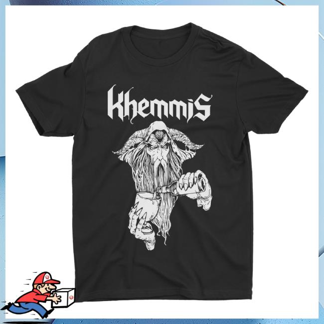 Official Khemmis Merch Khemmis Beer Wizard T Shirt