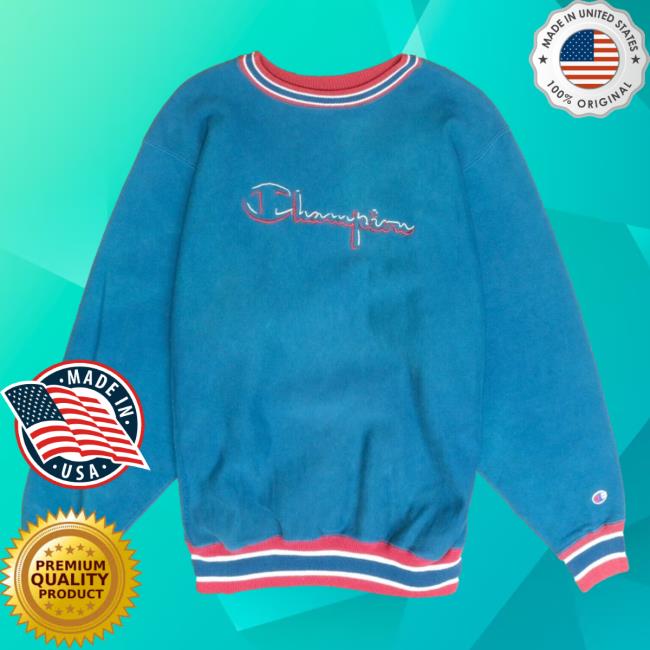 Official Throwback Vault Vintage Champion Hot Shirt Spell Out 90S