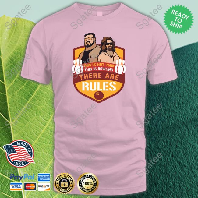 Super 70S Sports Store Merch This Is Not ‘Nam This Is Bowling There Are Rules TankTop
