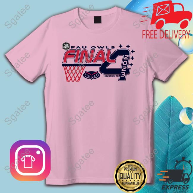 NCAA FAU Owls 2023 Final Four Oversized Long Sleeve T Shirt