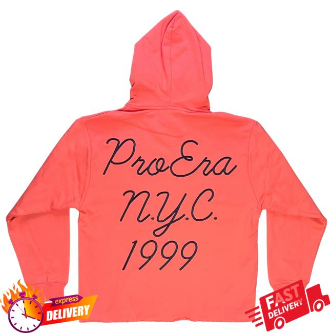 The Pro Era Merch Shop Orange “Hands” Pro Era N.Y.C 1999 Sleeve Hoodie The Pro Era Merch Shop Orange “Hands” Pro Era N.Y.C 1999 Hoodie