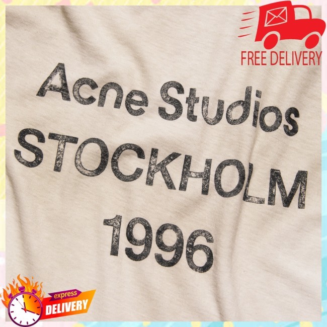 Acne Studios Logo Hood - Relaxed Fit Acne Studios