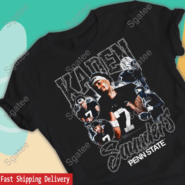 Penn State NIL Store Kaden Saunders Oversized T-Shirt