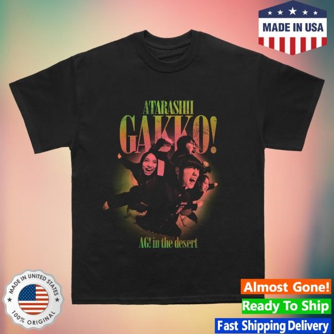 Official Atarashii Gakko Merch Official Ag Desert T Shirt