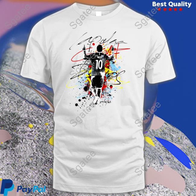 Messi La Pulga Paint T-Shirt