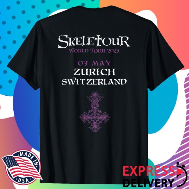 Official Ghost Skeletour World Tour 2025 New T-Shirt – Ghost
