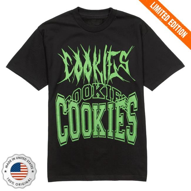 Official Cookies Merch Store World Tour Ss Attractive Shirt V2 Cookies Apparel Clothing Shop Cookiessf