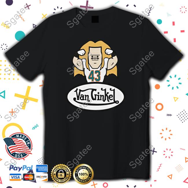 Official Vibz Miami Merch Van Ginkel Shirt