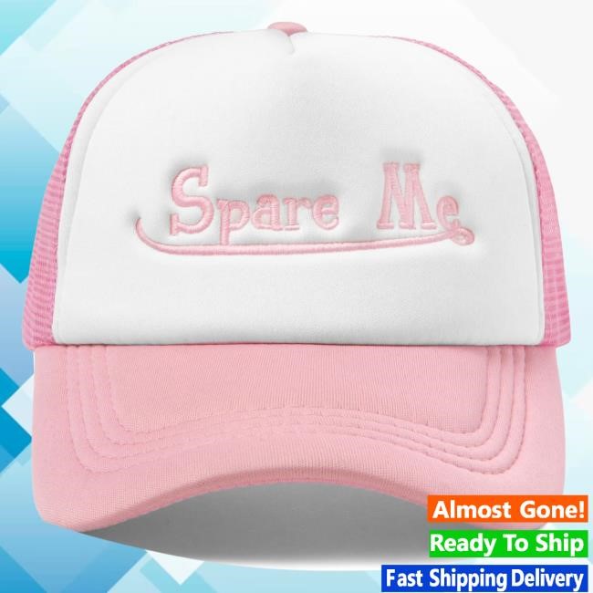 Official Leah Kateb Merch Store Leah Kateb Spare Me Trucker Cap LeahKateb