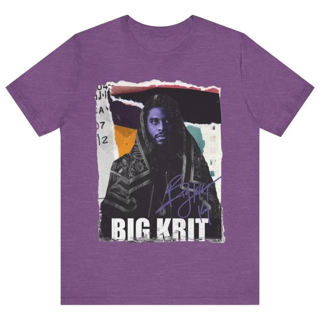 Official Big Krit Shop Big K.R.I.T. Paper Cut Shirt New