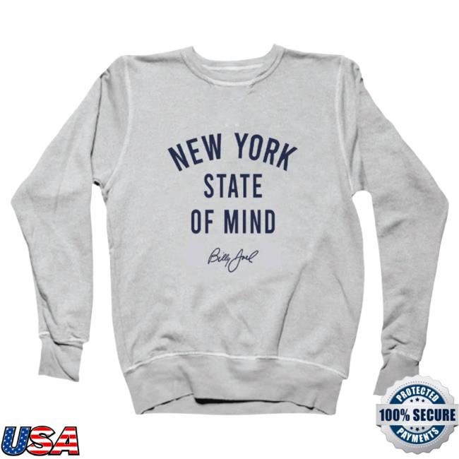 Official Billy Joel Merch Store Billy Joel "NYSOM" Popover Sweatshirt Billy Joel Shop BillyJoel