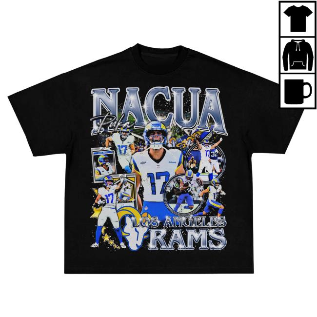 Official Game Changer Puka Nacua Los Angeles Rams Shirt New Black GameChanger