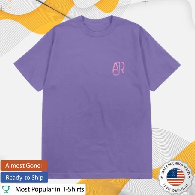AJR The Maybe Man New T-Shirt - Purple AJR Merch
