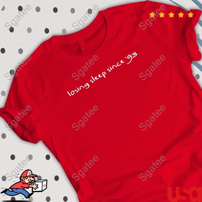 Official Morgan Wallen Concert Merch Losing Sleep Since '93 Shirt