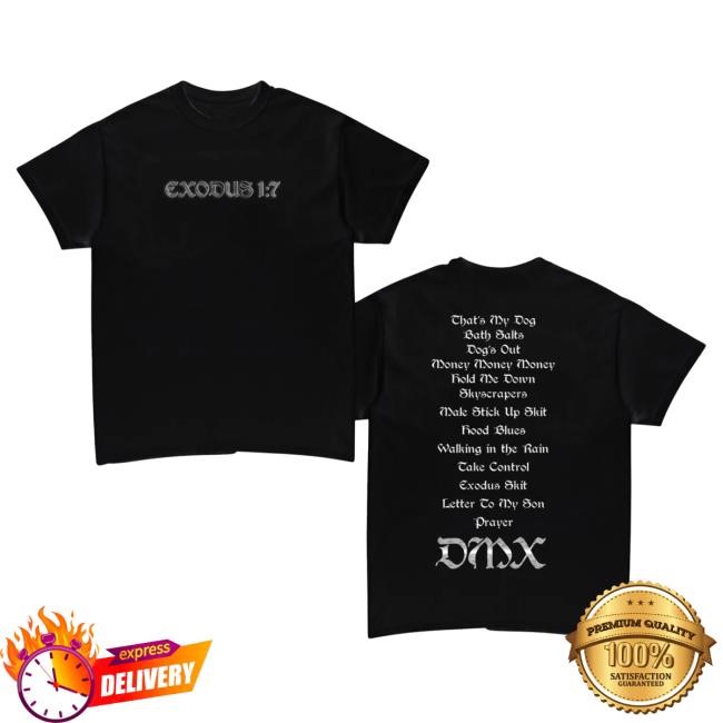 Official DMX Exodus Album Shirt Earl Simmons