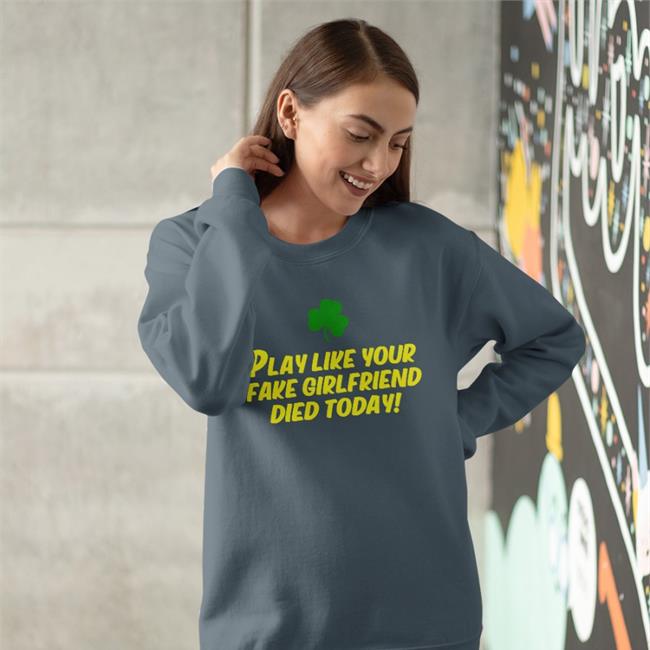 Manti Te’o Play Like Your Fake Girlfriend Died Today Long Sleeve Tee Dave Portnoy