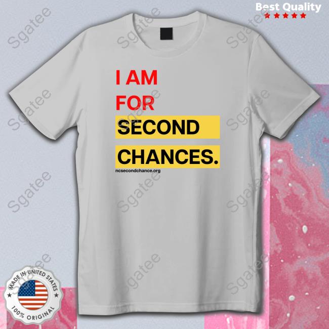 Official I Am For Second Chances Long Sleeve Tee