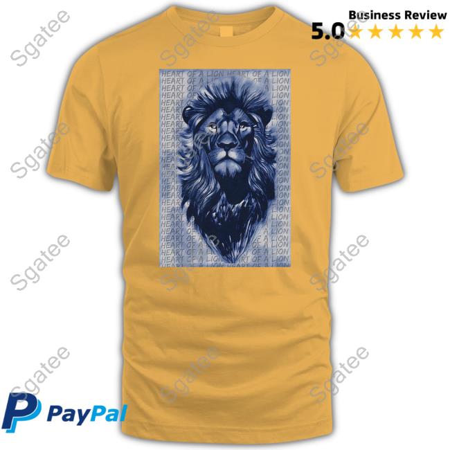 Seatbelt Gang Merch Heart Of A Lions Shirt
