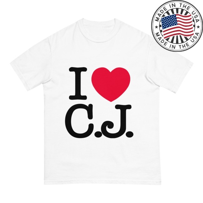 I Love CJ New Shirt Houston Stressans