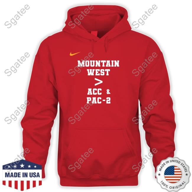 Mountain West > Acc & Pac-2 New Shirt