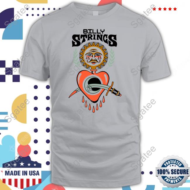 Billy Strings Merch #9 Sun Heart Shirt