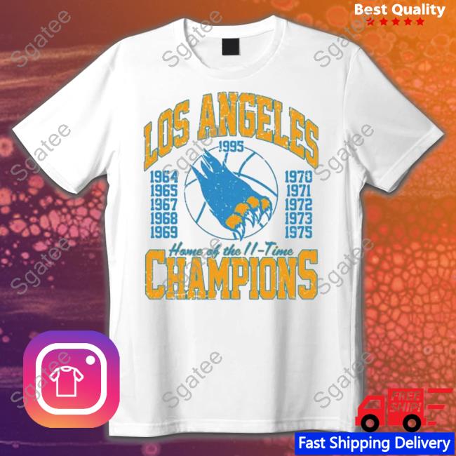 Official LA Basketball Home Of The 11-time Champions Cap
