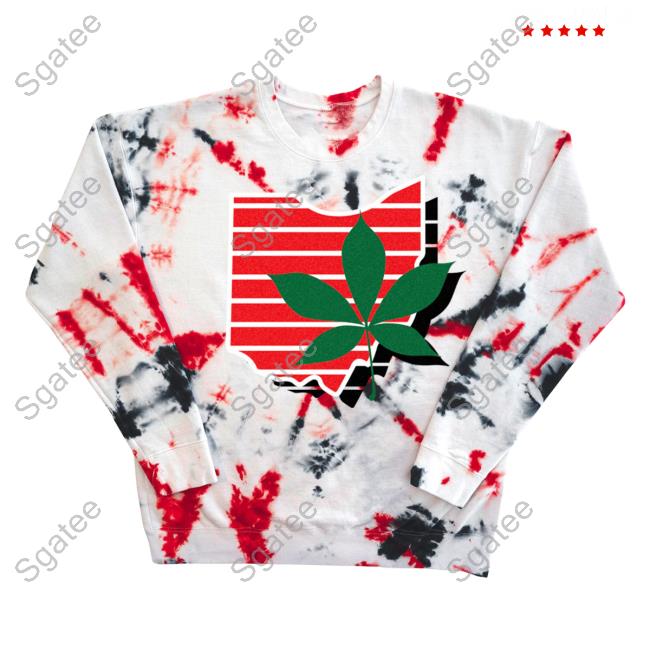 Official Ohio Clothing Merch Retro Ohio Tie Dye Pullover Hoodie Ohioclothing
