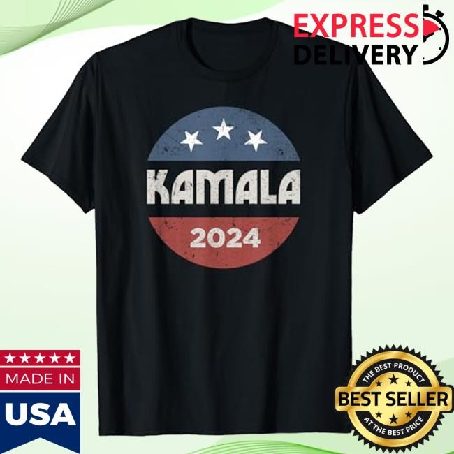 Kamala Harris 2024 For President Campaign Tshirt