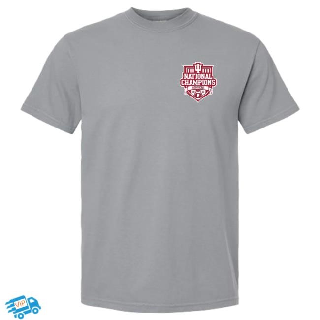 Indiana Hoosiers Back Home Again National Champ T-Shirt NCAA College