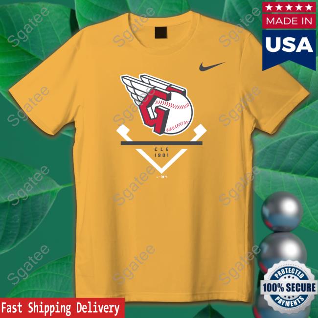 Official Mlb Shop Cleveland Guardians 1901 Big & Tall Icon Legend Performance T-Shirt
