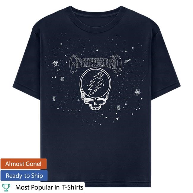 Grateful Dead Stealie Constellation New Shirt | Grateful Dead Merch Store Official