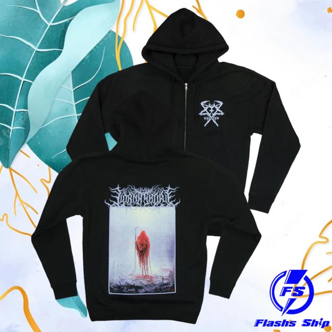 Official Lorna Shore Merch Store Lorna Shore ...And I Return To Nothingness Cover Pull Over Hoodie LornaShore